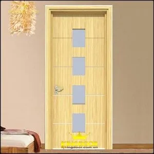 Cửa Nhựa Gỗ Composite Mẫu KD-02