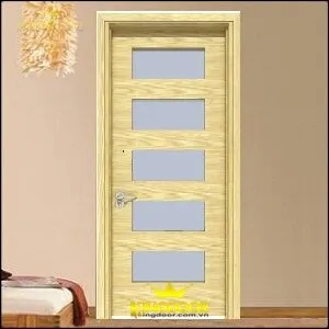 Cửa Nhựa Gỗ Composite Mẫu KD-01