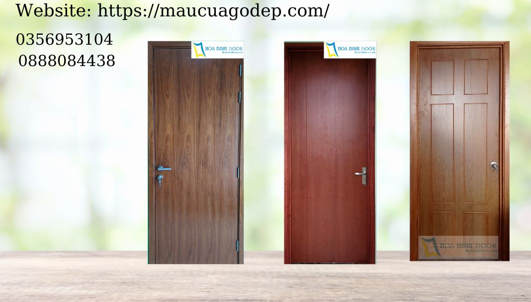 Nội, ngoại thất: Cửa gỗ công nghiệp MDF Veneer| Giá cửa gỗ MDF Veneer tại Quận 8 Website-httpsmaucuagodep.com_-1