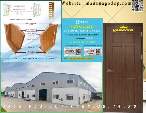 Top những dòng cửa nhựa giả gỗ