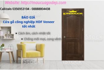 Cửa gỗ HDF Veneer