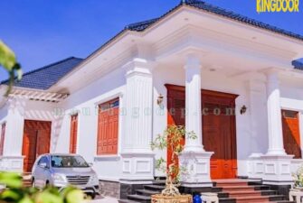 Cửa thép vân gỗ