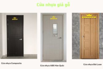 Cửa nhựa giả gỗ