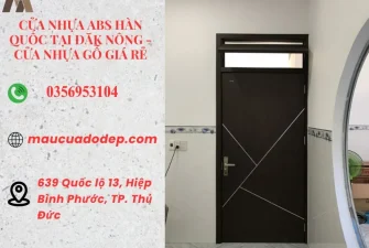 Cửa nhựa ABS Hàn Quốc