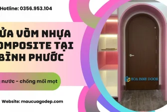 Cửa vòm nhựa composite tại Bình Phước