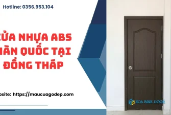 Cửa nhựa ABS Hàn Quốc tại Đồng Tháp