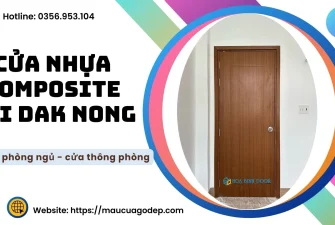 Cửa nhựa Composite tại Đăk Nông