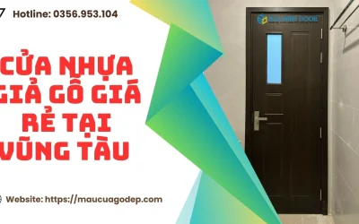 Cửa nhựa giả gỗ tại Vũng Tàu