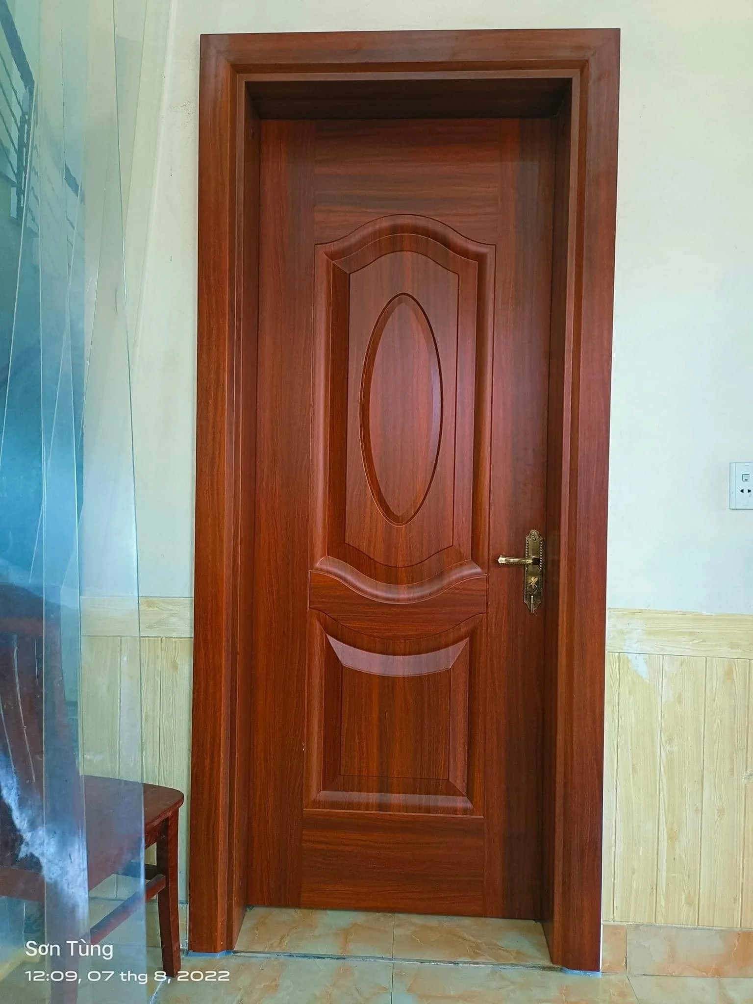 Cửa thép vân gỗ tại Sóc Trăng - Xu hướng cửa mới
