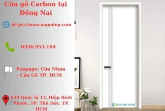 Cửa gỗ Carbon