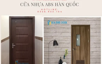 Cửa nhựa ABS Hàn Quốc