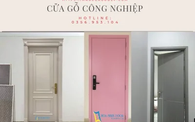 Cửa gỗ công nghiệp