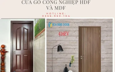 Cửa gỗ công nghiệp