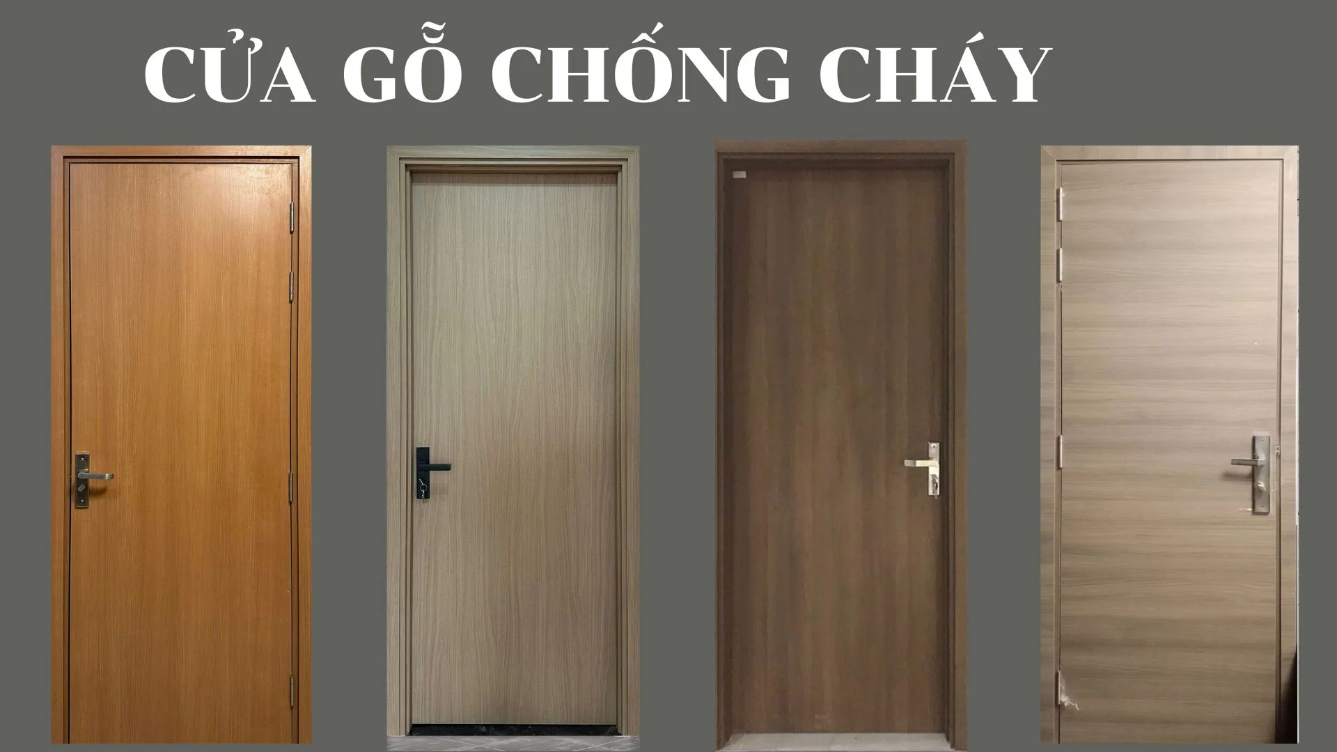 Báo giá cửa gỗ chống cháy có kiểm định tại Quận 7 mới nhất