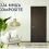 White And Green Simple 3d Interior Design Facebook Post