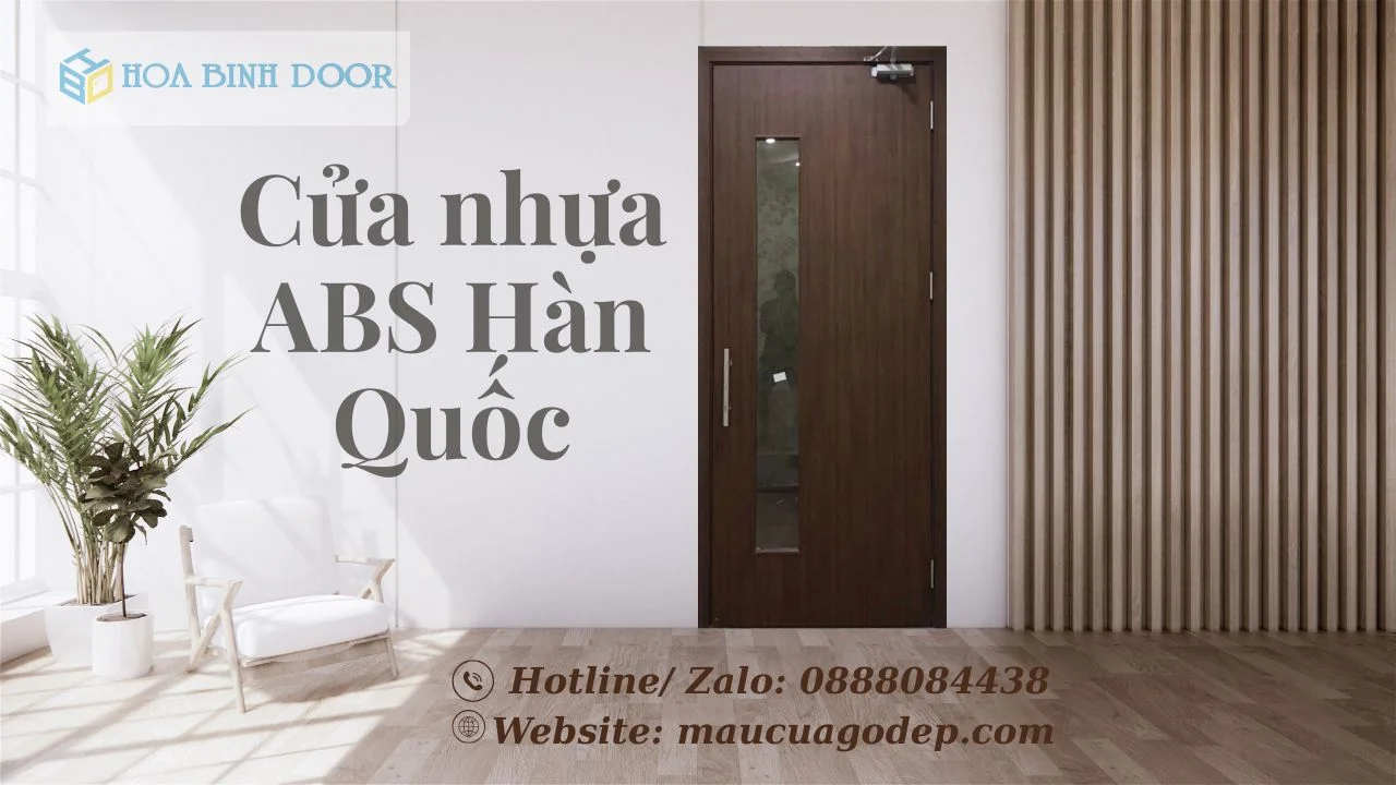 Mẫu cửa nhựa ABS Hàn Quốc tại Kiên Giang mới nhất