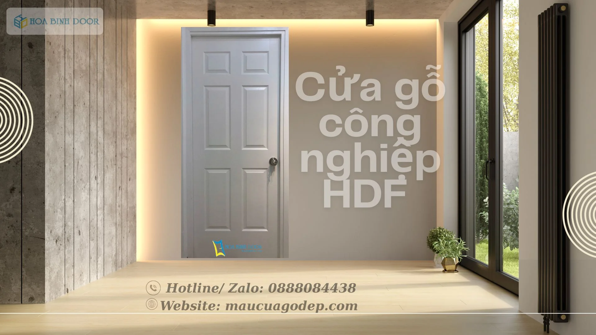 Báo giá cửa gỗ công nghiệp HDF Tại Bình Tân – Cập nhật tháng 6/2025