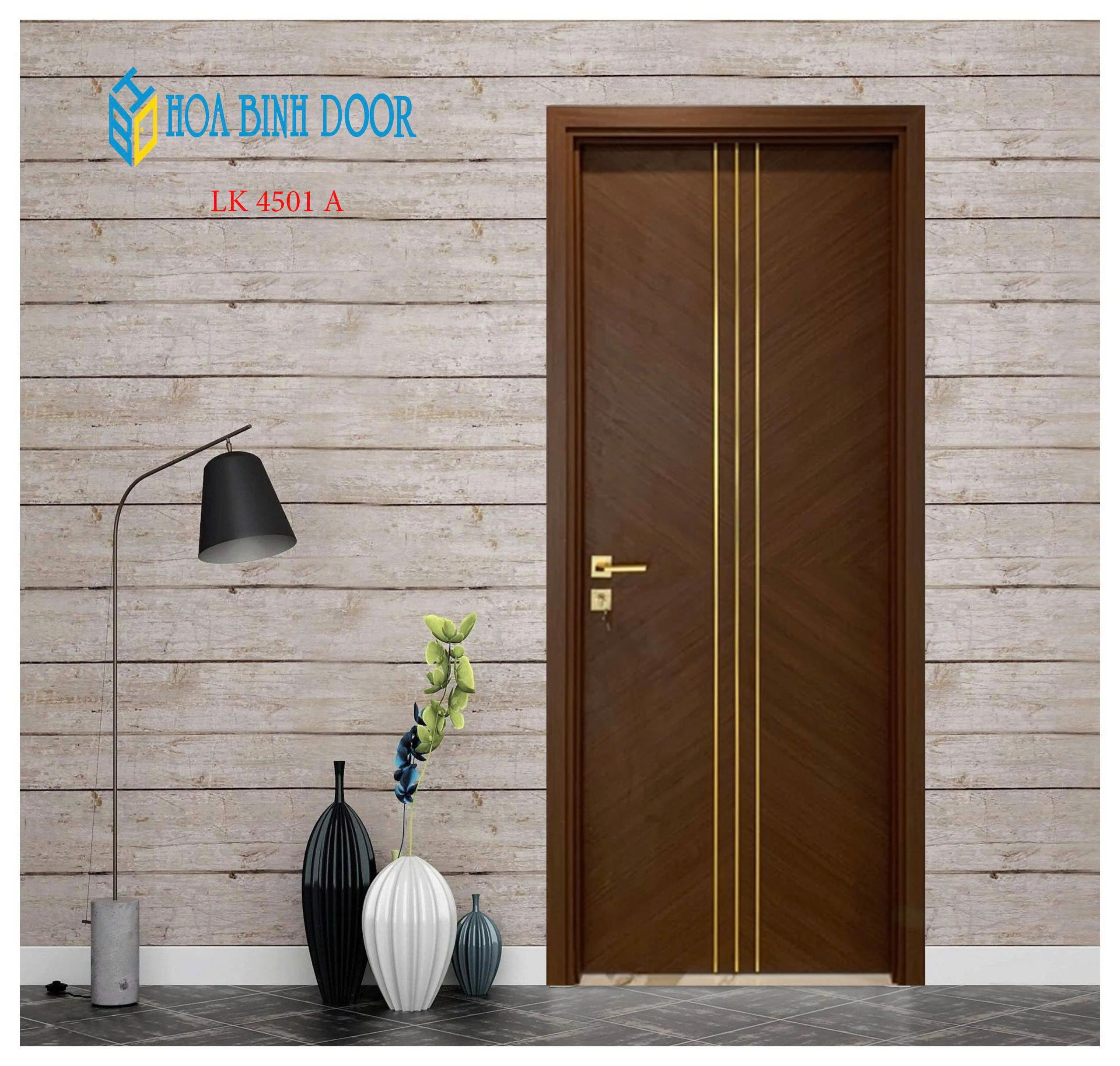 Cửa gỗ công nghiệp MDF Laminate tại Quận 1