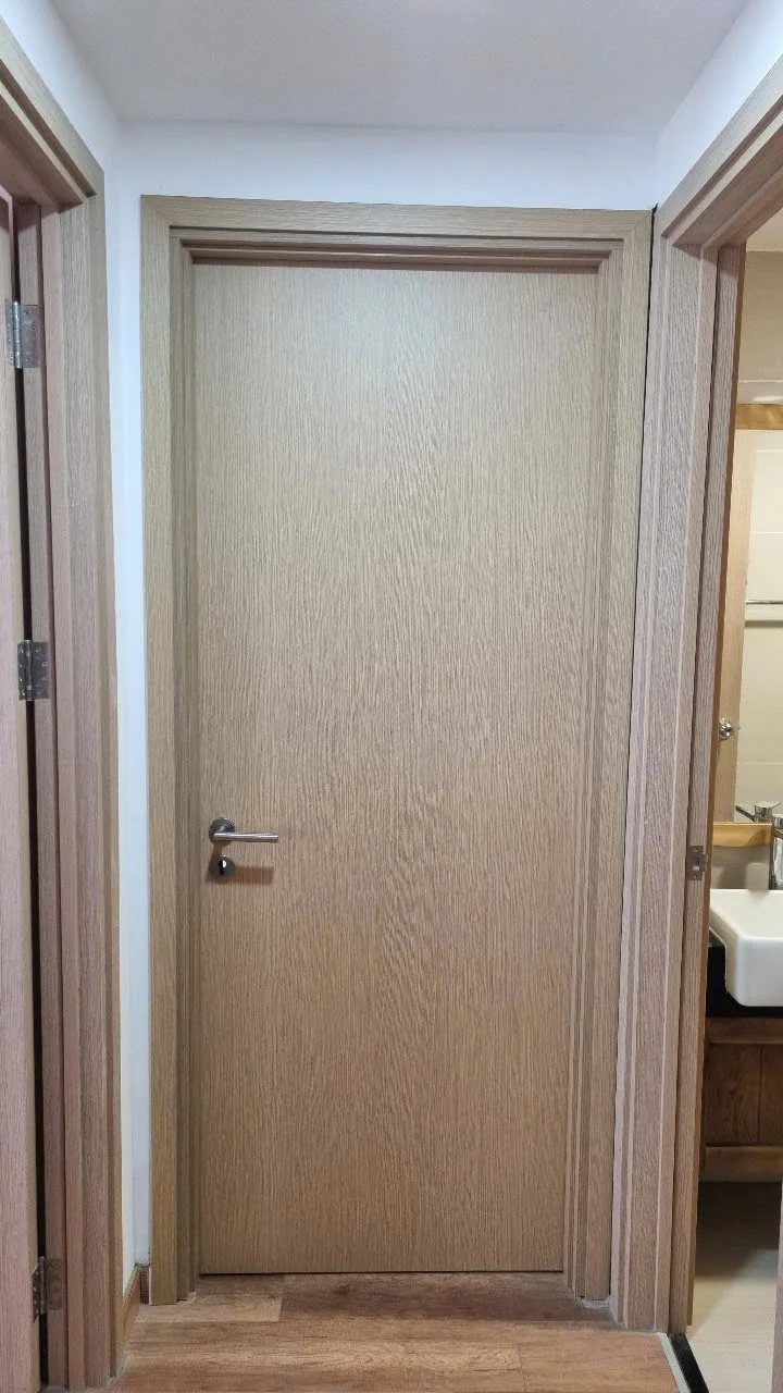 Báo giá cửa gỗ công nghiệp MDF Melamine tại Long An