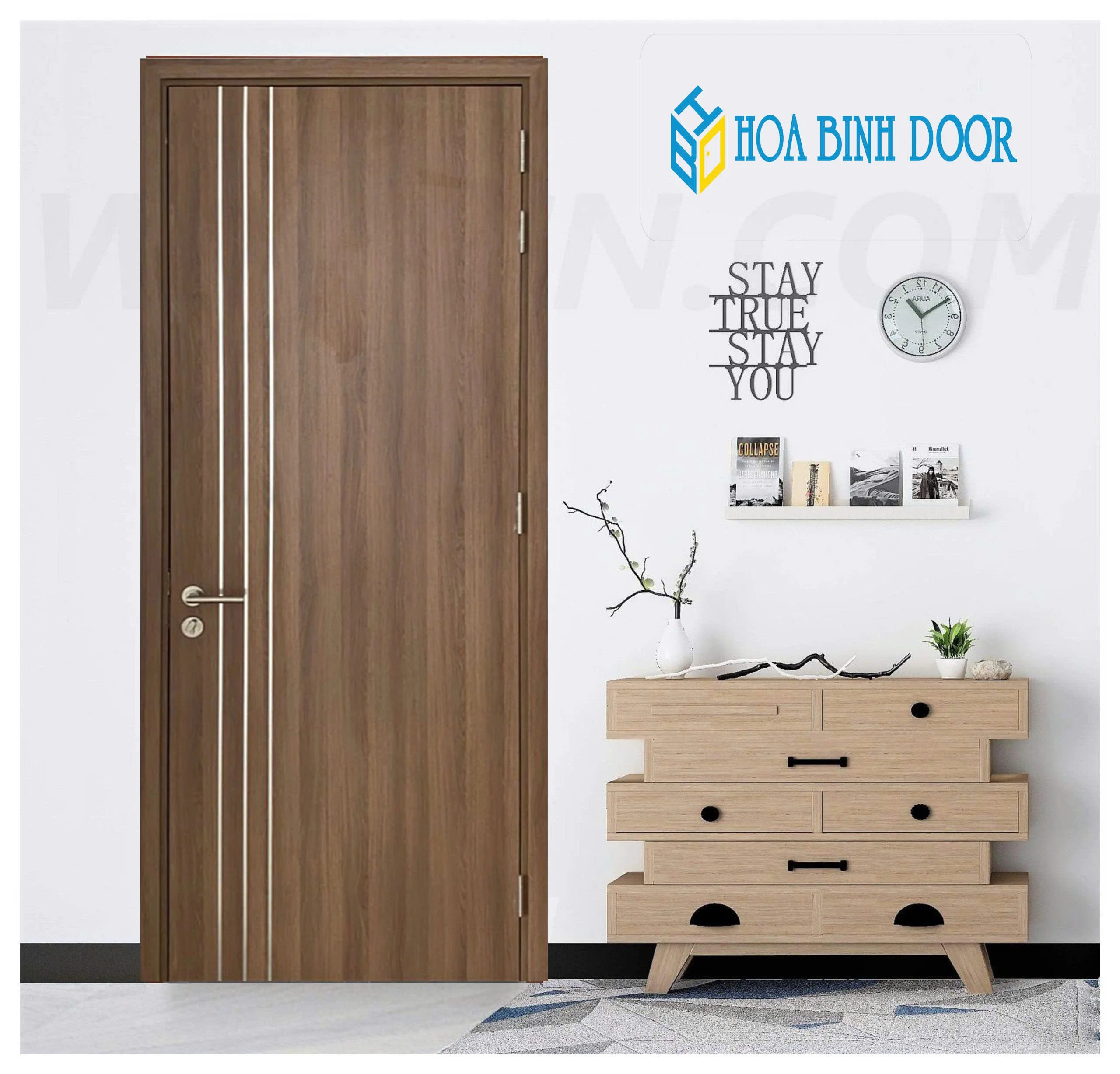 Báo giá cửa gỗ chống cháy tại Bình Tân 