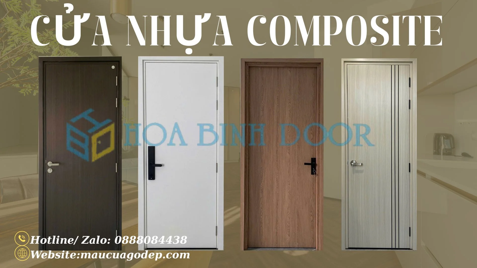 Báo giá cửa nhựa composite tại Long An – Cập nhật tháng 8/2025