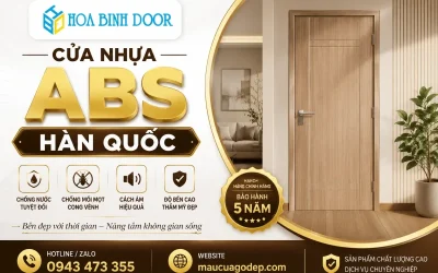 Giá cửa nhựa ABS Hàn Quốc tại phường Dĩ An