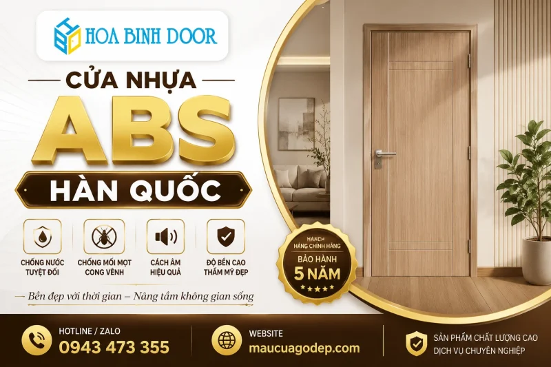 Giá cửa nhựa ABS Hàn Quốc tại phường Dĩ An