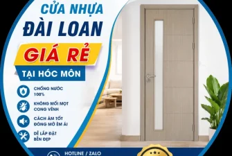 Giá Cửa Nhựa Đài Loan Tại Hóc Môn