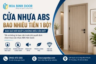 Cửa Nhựa ABS Bao Nhiêu Tiền 1 Bộ