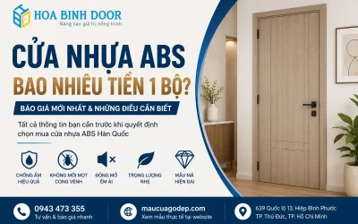Cửa Nhựa ABS Bao Nhiêu Tiền 1 Bộ