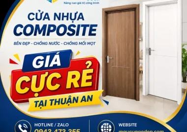 giá cửa nhựa composite tại Thuận An