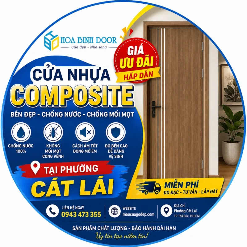 Báo Giá Cửa Nhựa Composite Tại Phường Cát Lái