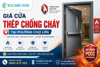 Giá Cửa Thép Chống Cháy Tại Phường Chợ Lớn