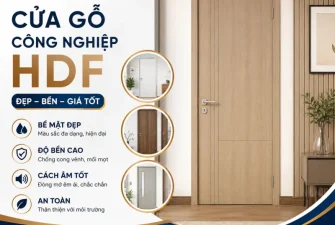 Báo Giá Cửa Gỗ Công Nghiệp HDF