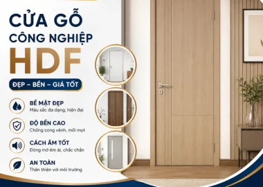 Báo Giá Cửa Gỗ Công Nghiệp HDF