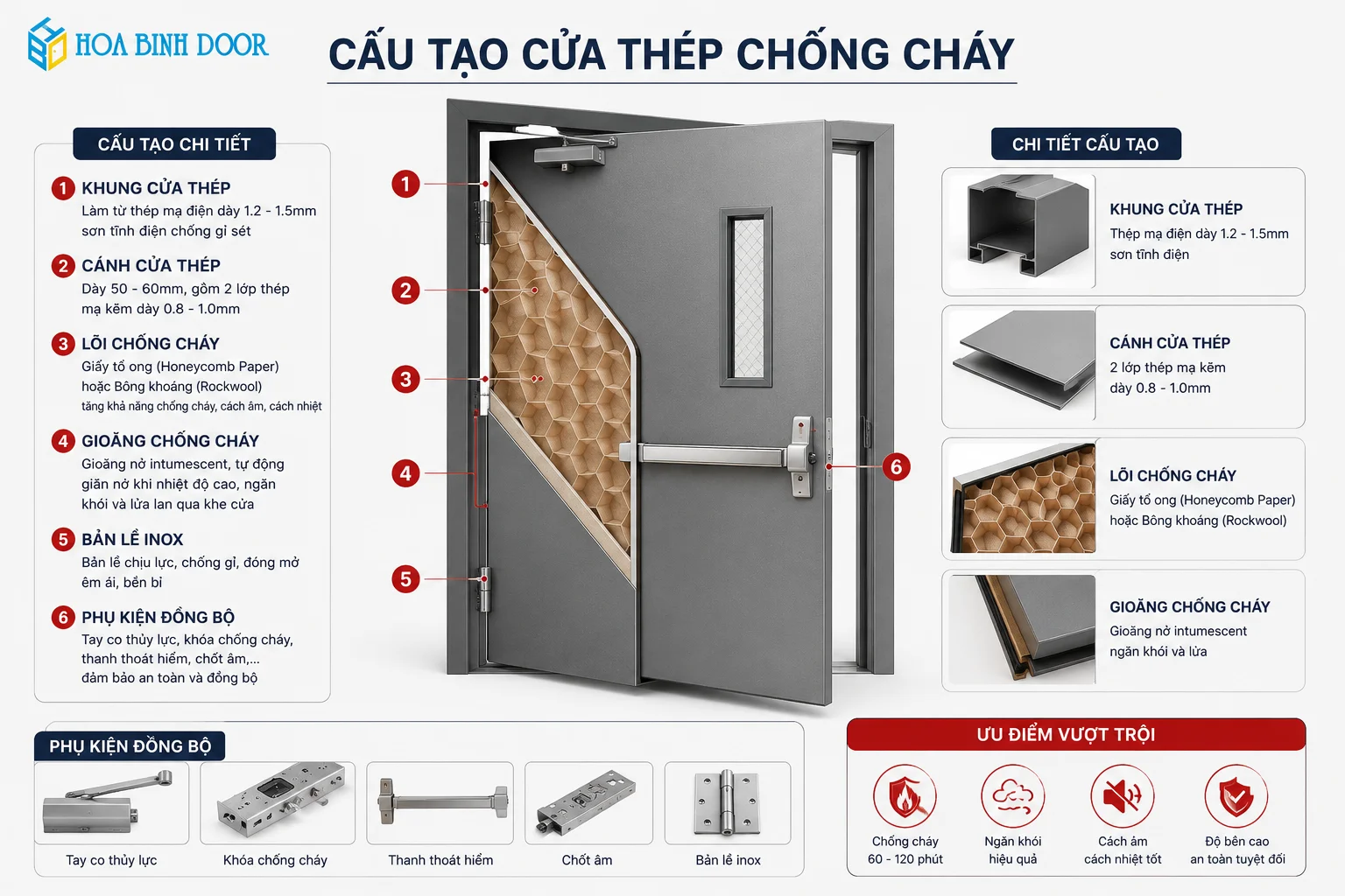 Giá Cửa Thép Chống Cháy Tại Phường Chợ Lớn