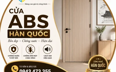 Báo giá cửa nhựa ABS Hàn Quốc giá rẻ tháng 5/2026