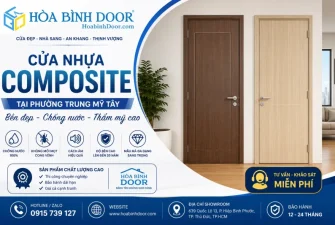 Giá cửa nhựa composite tại phường Trung Mỹ Tây