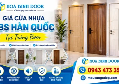 giá cửa nhựa ABS Hàn Quốc tại Trảng Bom