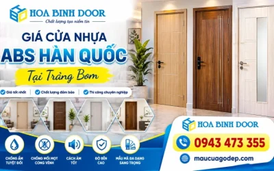giá cửa nhựa ABS Hàn Quốc tại Trảng Bom