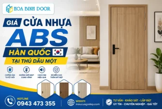 Giá Cửa Nhựa Abs Hàn Quốc Tại Thủ Dầu Một