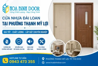 Giá Cửa Nhựa Đài Loan Tại Phường Thạnh Mỹ Lợi