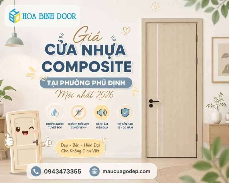 Giá Cửa Nhựa Composite Tại Phường Phú Định