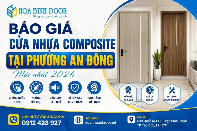 Báo Giá Cửa Nhựa Composite Tại Phường An Đông