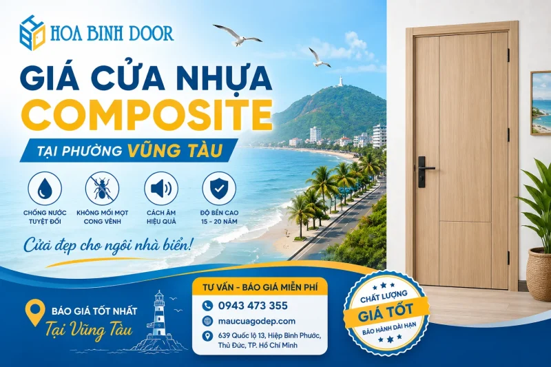 giá cửa nhựa Composite tại phường Vũng Tàu
