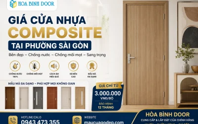 giá cửa nhựa Composite tại phường Sài Gòn