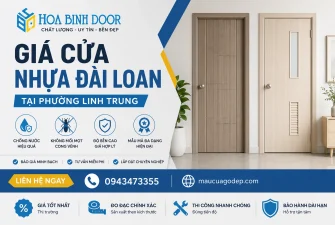 Giá Cửa Nhựa Đài Loan Tại Phường Linh Trung