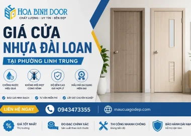 Giá Cửa Nhựa Đài Loan Tại Phường Linh Trung