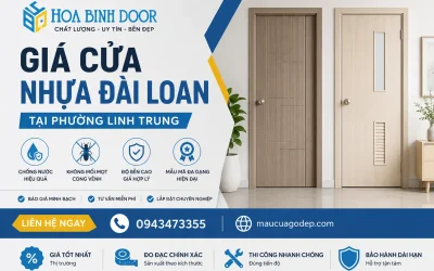 Giá Cửa Nhựa Đài Loan Tại Phường Linh Trung