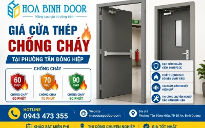 Giá Cửa Thép Chống Cháy Tại Phường Tân Đông Hiệp
